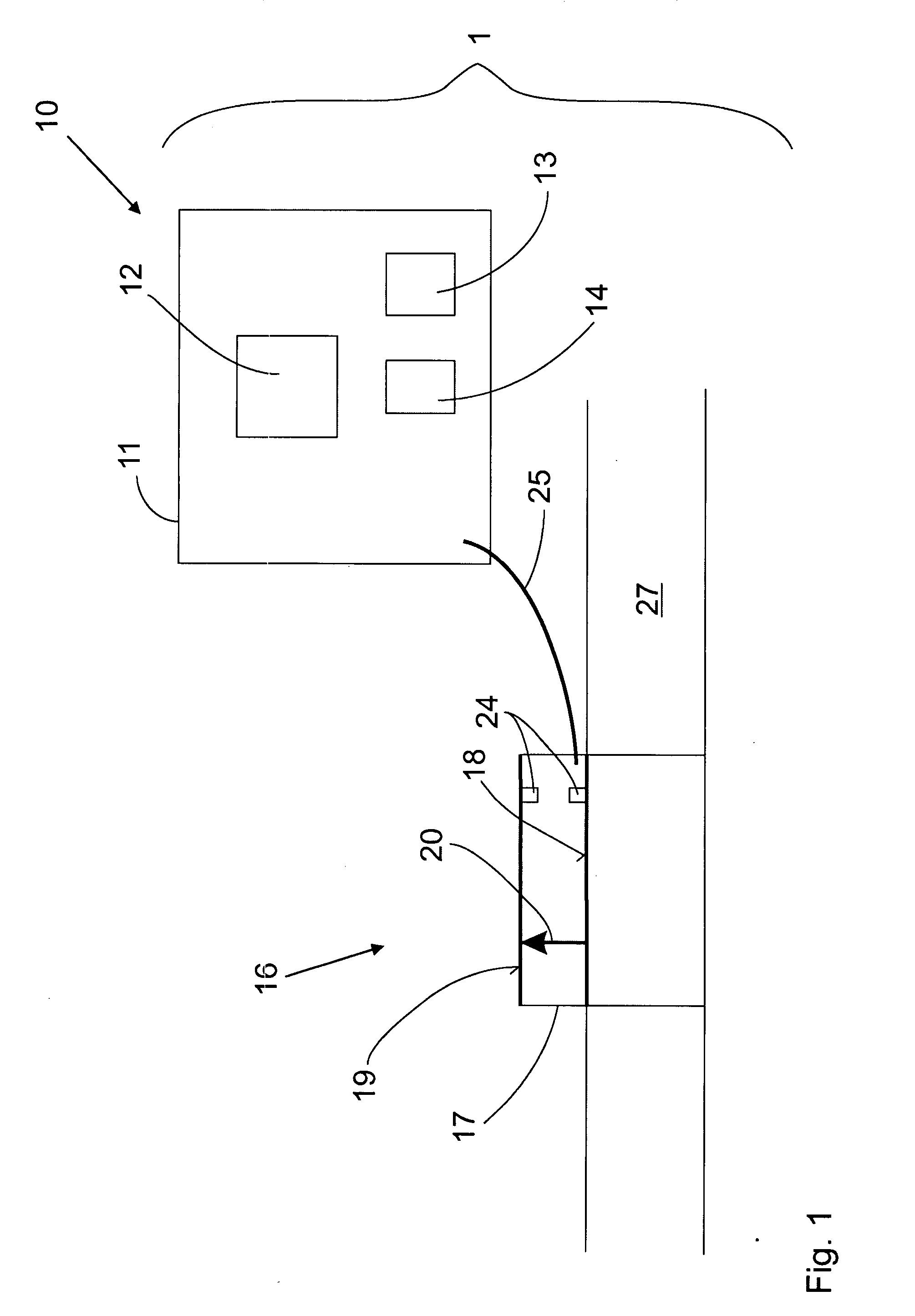 Device for supplying power to field devices