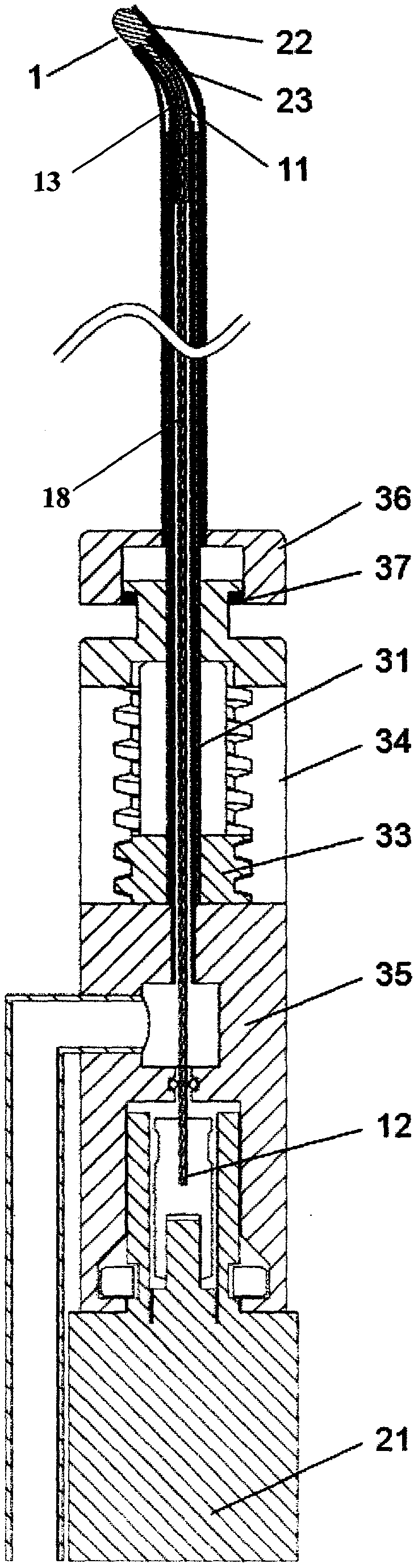 A medical adjustable curved tissue removal instrument