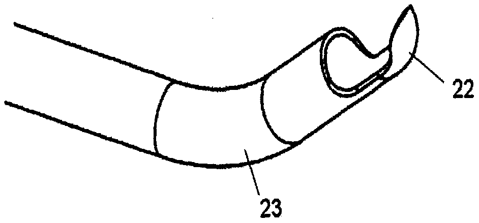 A medical adjustable curved tissue removal instrument