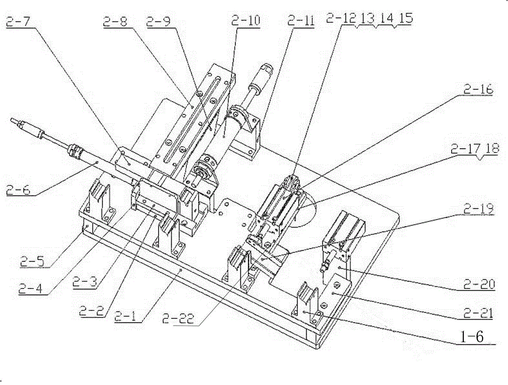 Device for automatically feeding and pressing two end sockets of boneless scraper blade