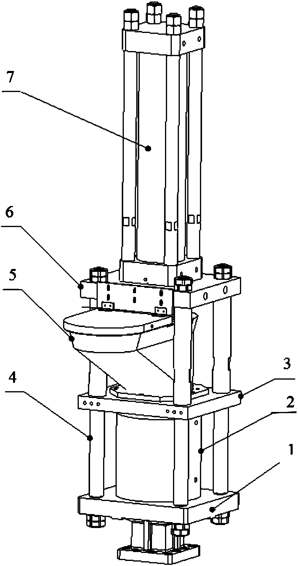 Material delivery mechanism for injection molding machine