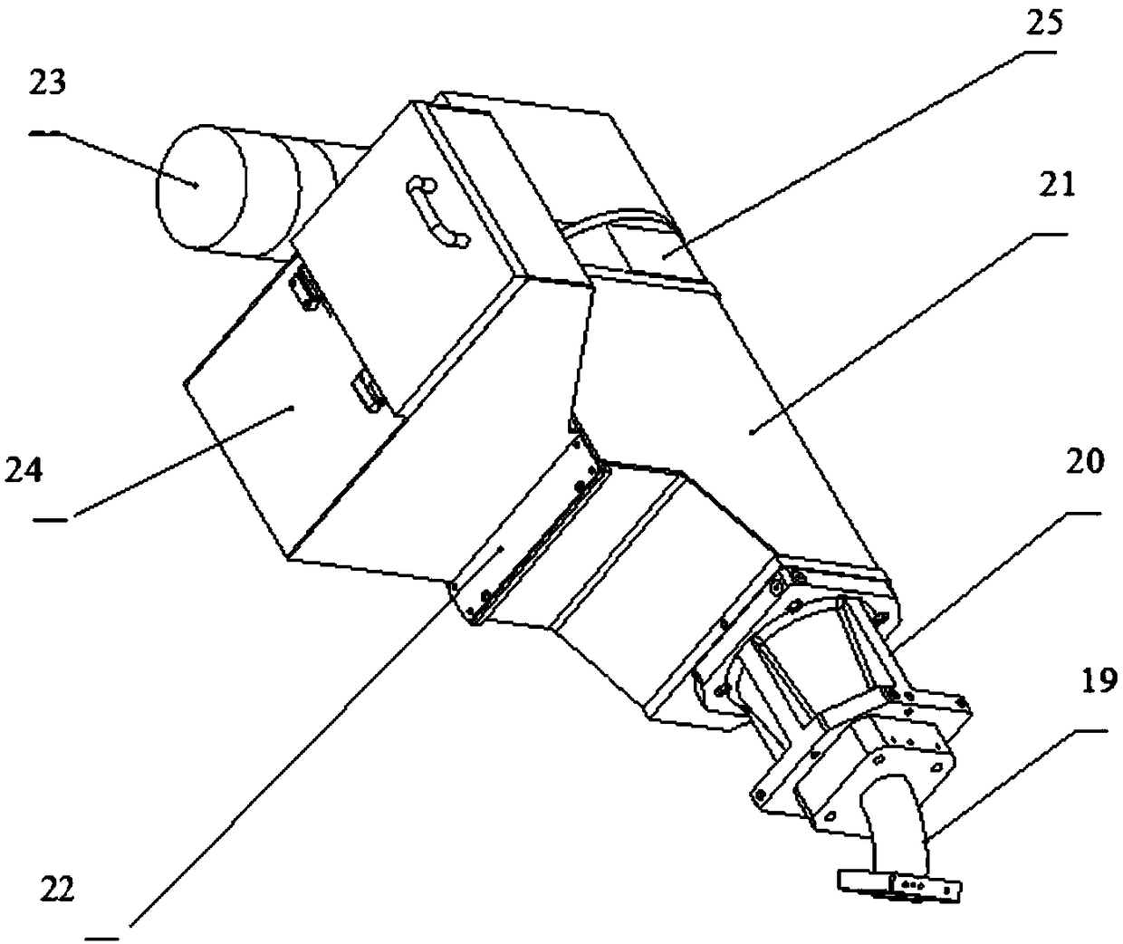 Material delivery mechanism for injection molding machine