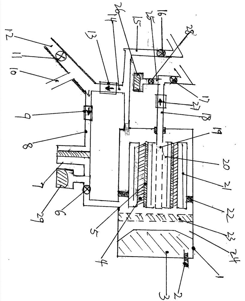 Wastewater-free reverse osmosis water generator