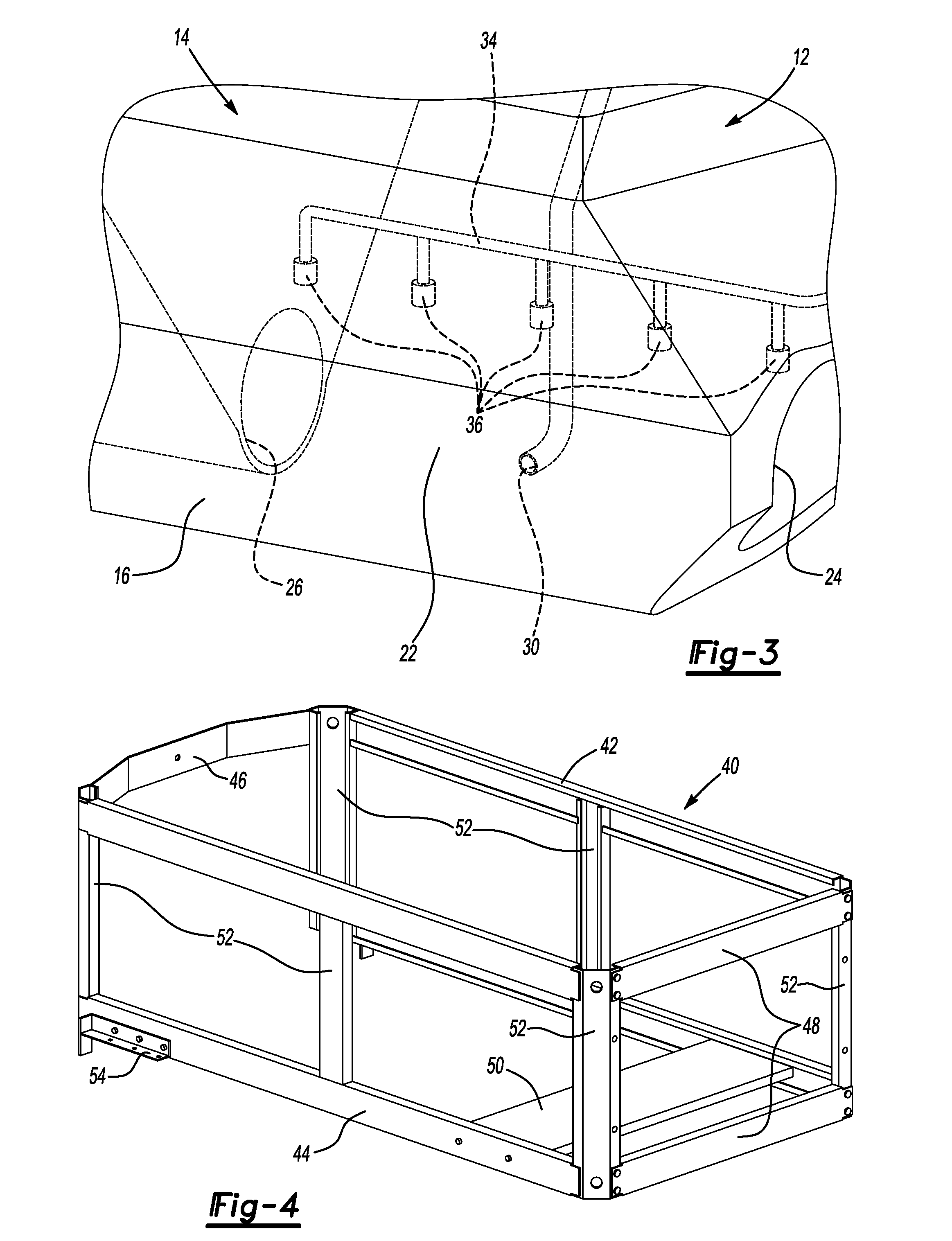 Material spreader with integrated wetting system