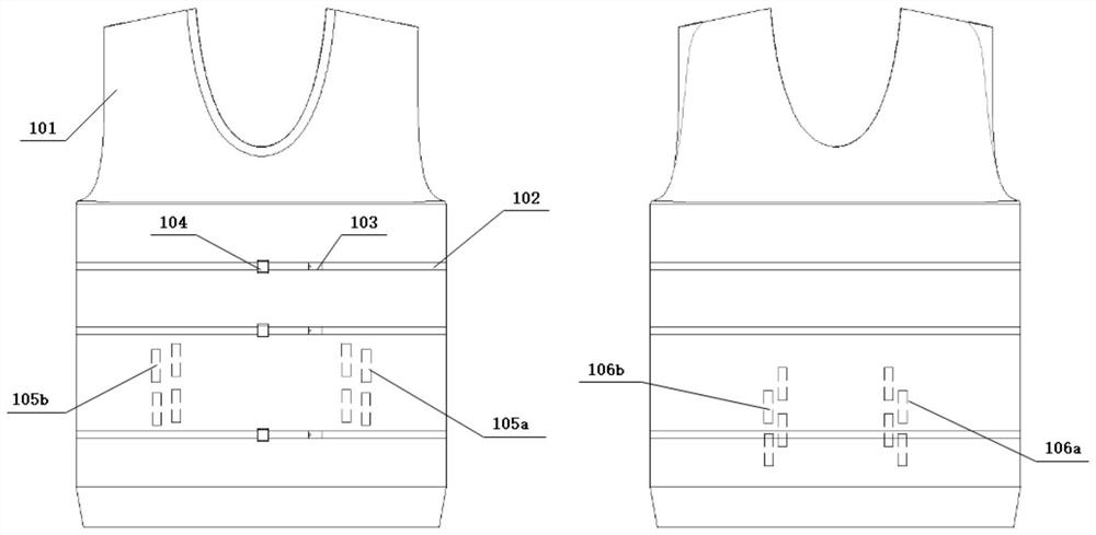 Breathing adjusting device in sleep state