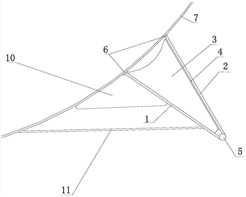 A double-plate bilge keel and its installation method