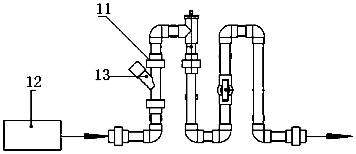 Water quality on-line permanganate index monitor and detecting method