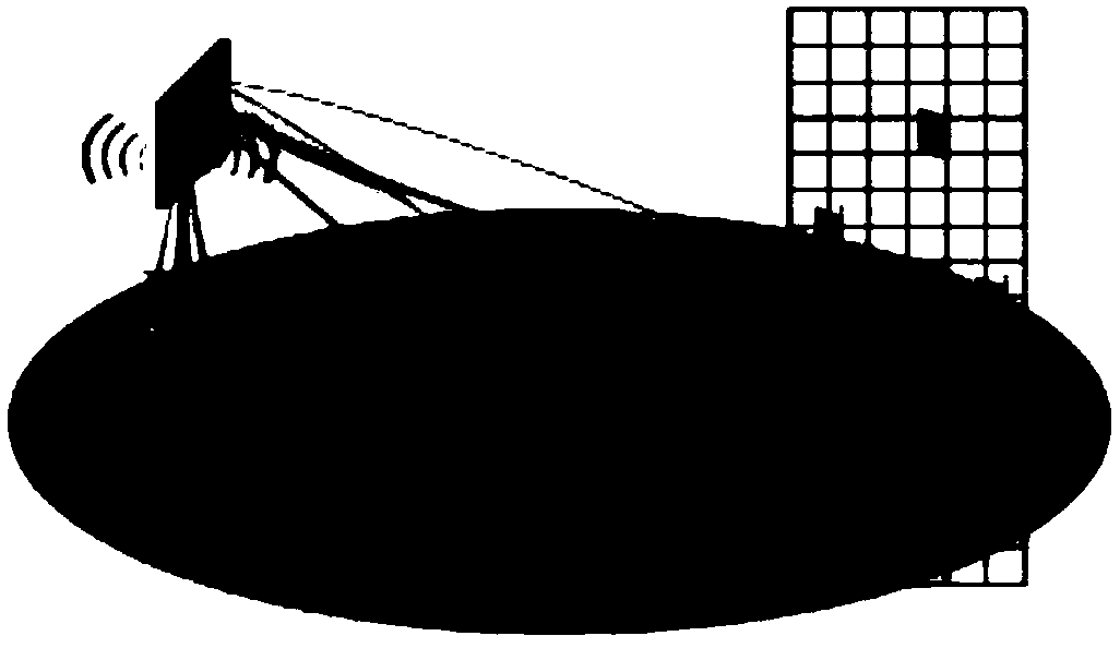 Broadcast beam forming method and base station