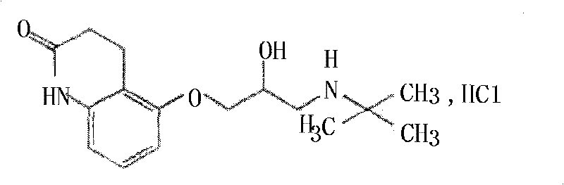 Carteolol orally disintegrating tablets and preparation method thereof