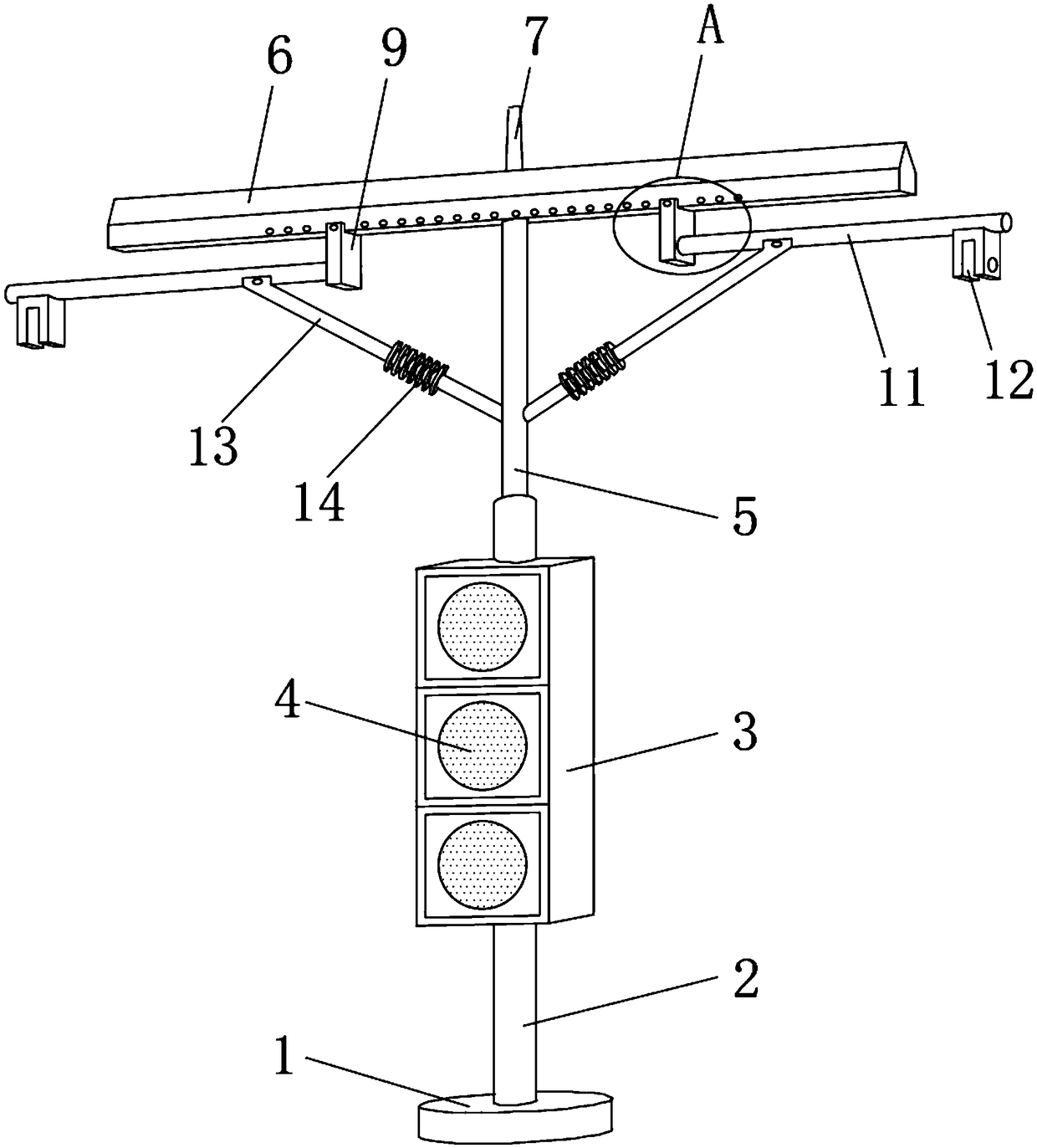 Suspension device for railway overhead line system