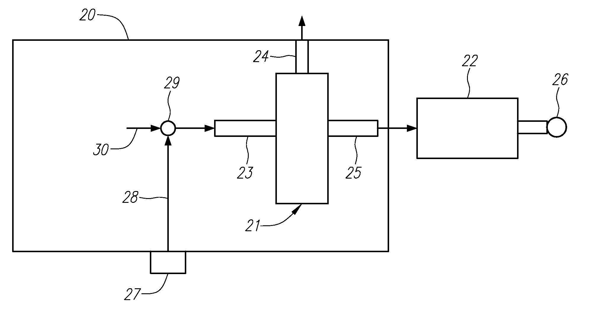 Hypoxic aircraft fire prevention system with advanced hypoxic generator