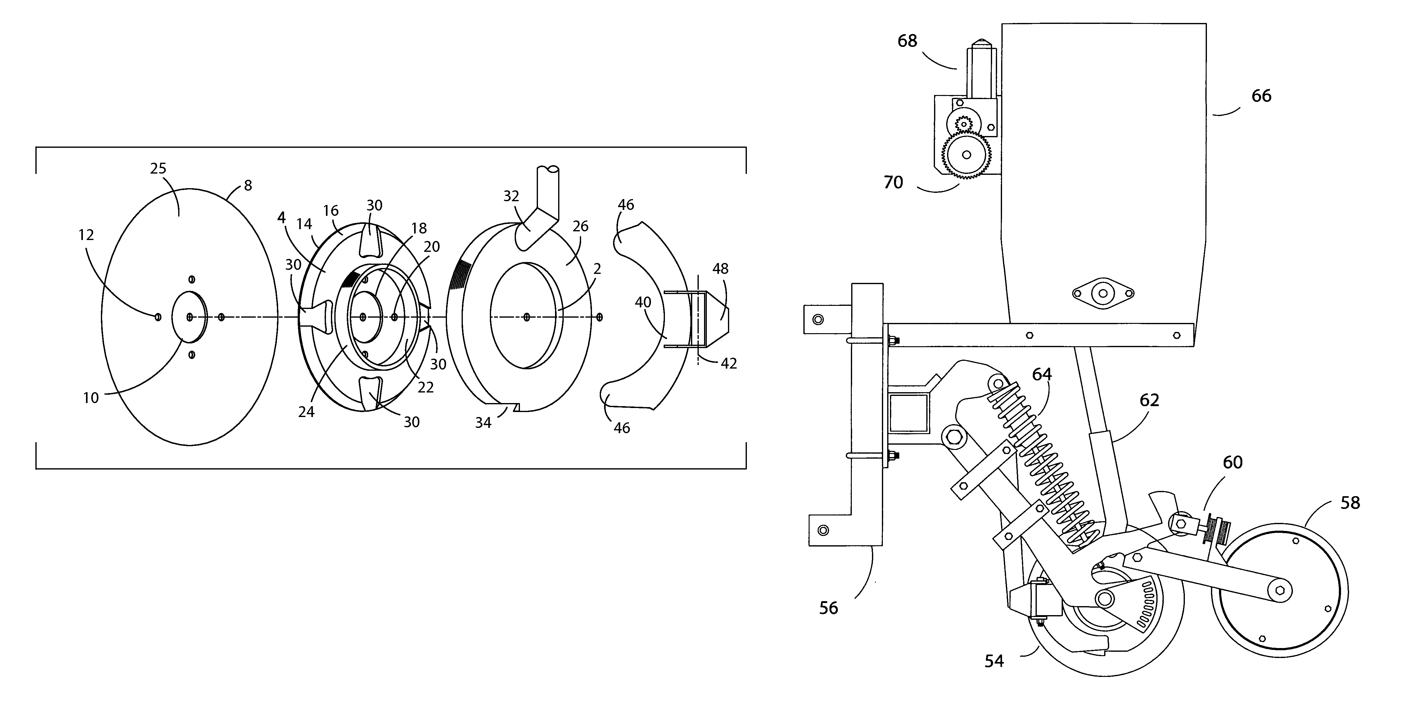 Apparatus for hill plot farming of cereal grain crops