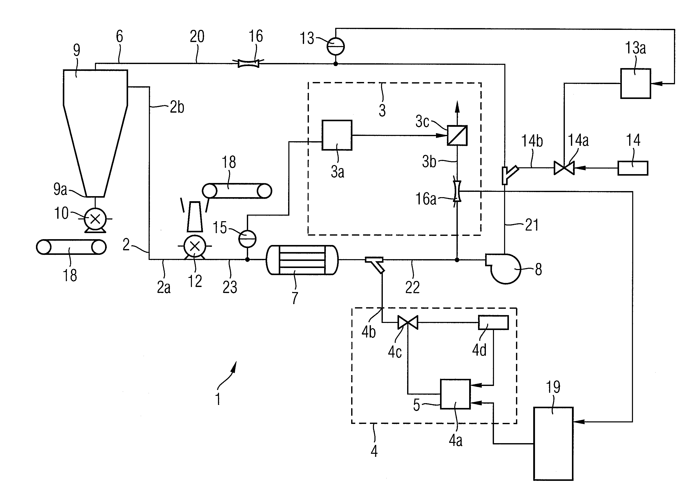 Device and method for processing tobacco