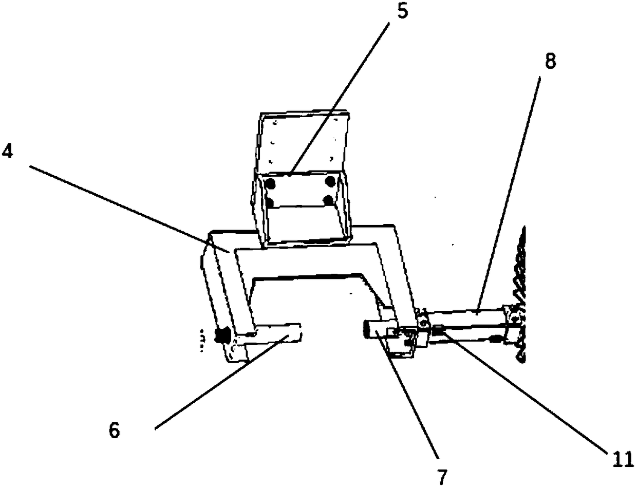 Cooling device for die casting machine and cooling method thereof