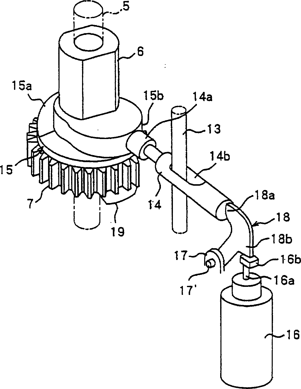 Circular braiding machine