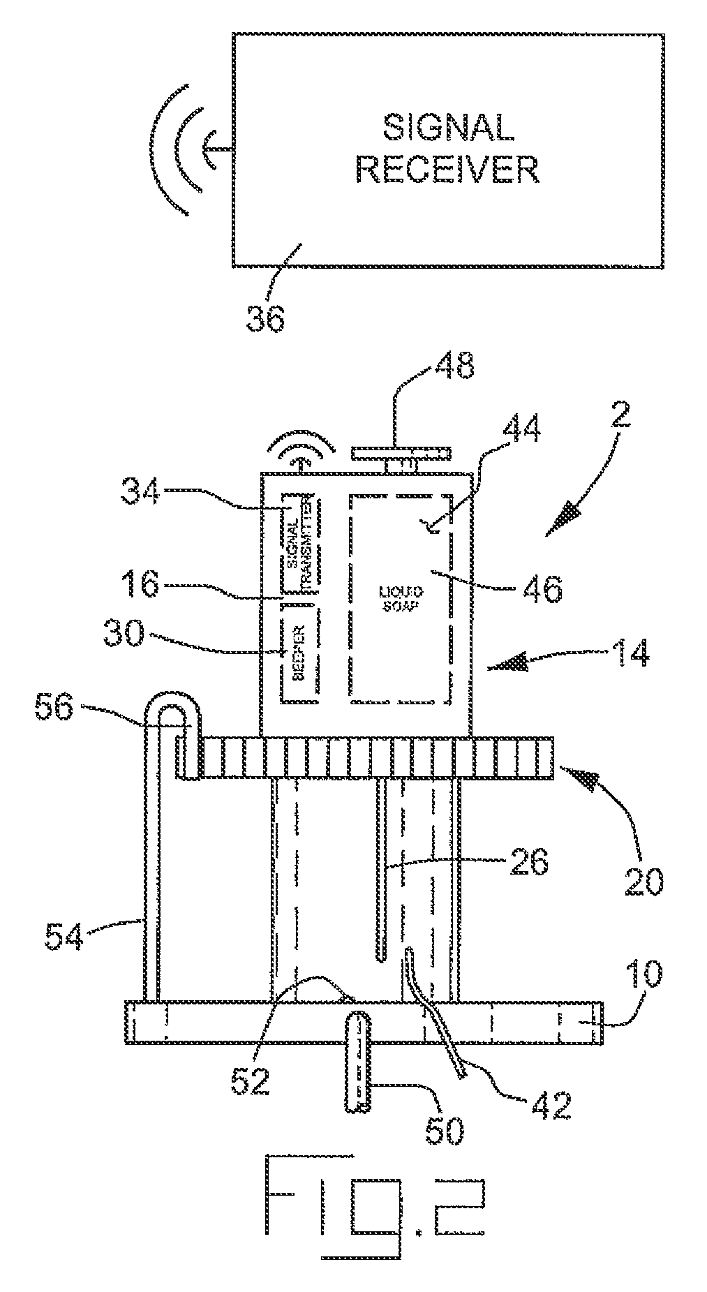 Adjustable sensor for sensing a level of liquid