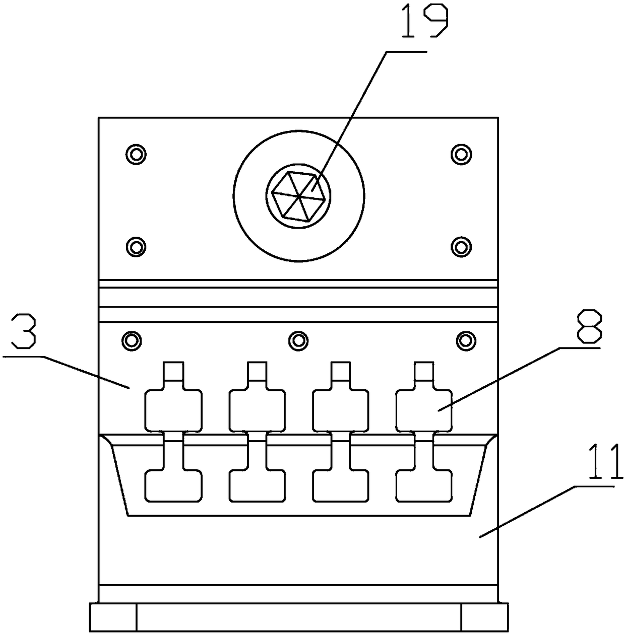 Electrical connector seat