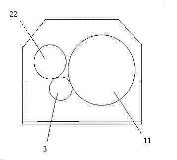 Net reel for papermaking forming net inspection