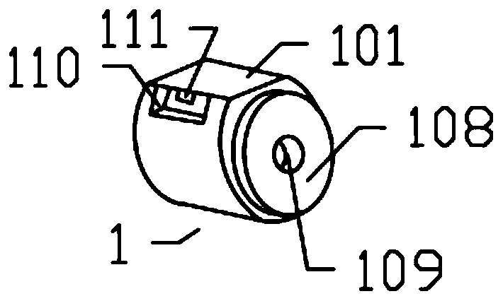 Underwater robot propeller thrust testing device