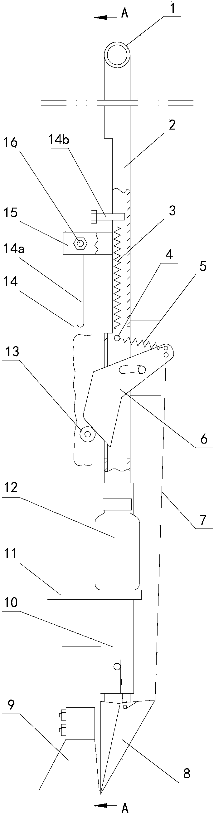 Portable large particle crop seeder