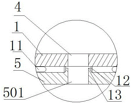 Retaining plate sealing structure for oil filter