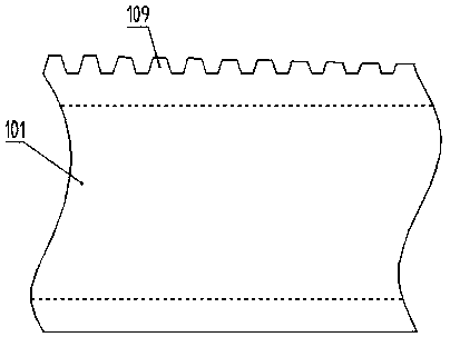 Synchronous taking track of dynamic bus station