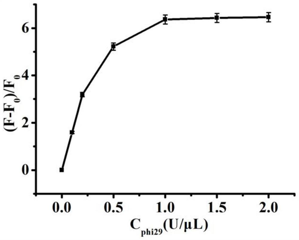 A fluorescent biosensor for detecting ochratoxin a, its preparation method and application