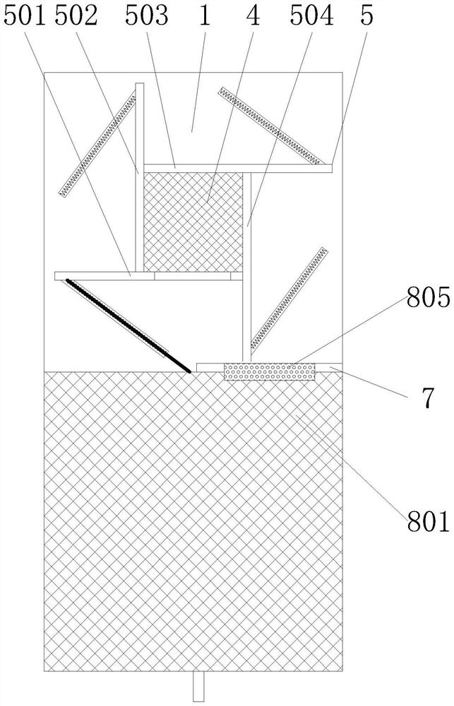 Dustproof power equipment box for electric power