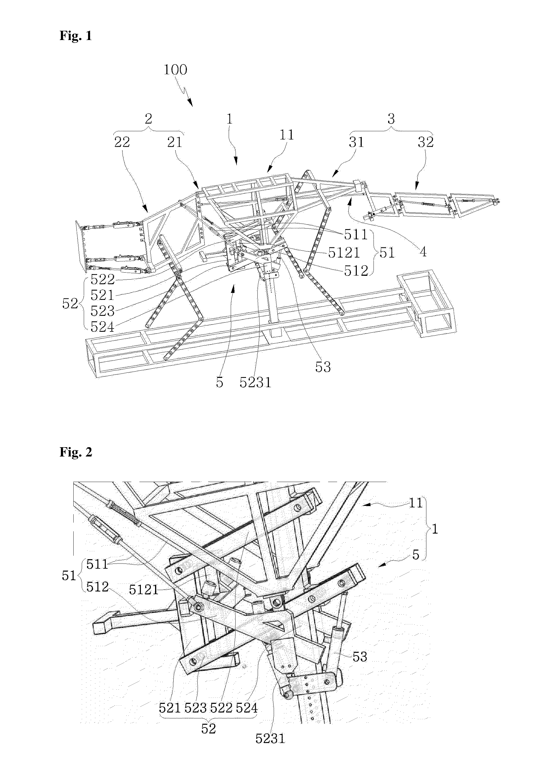 Multi-legged walking apparatus