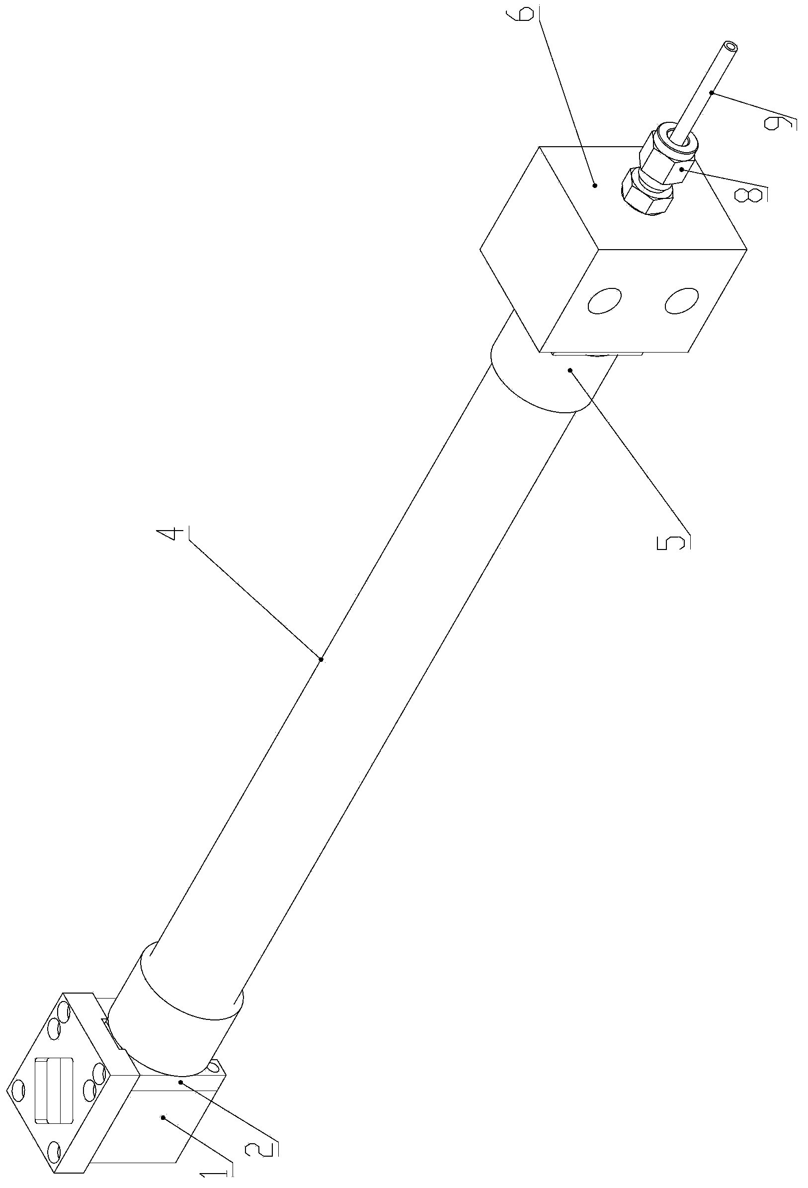 Heat-preservation device of photoresist pipeline casing pipe