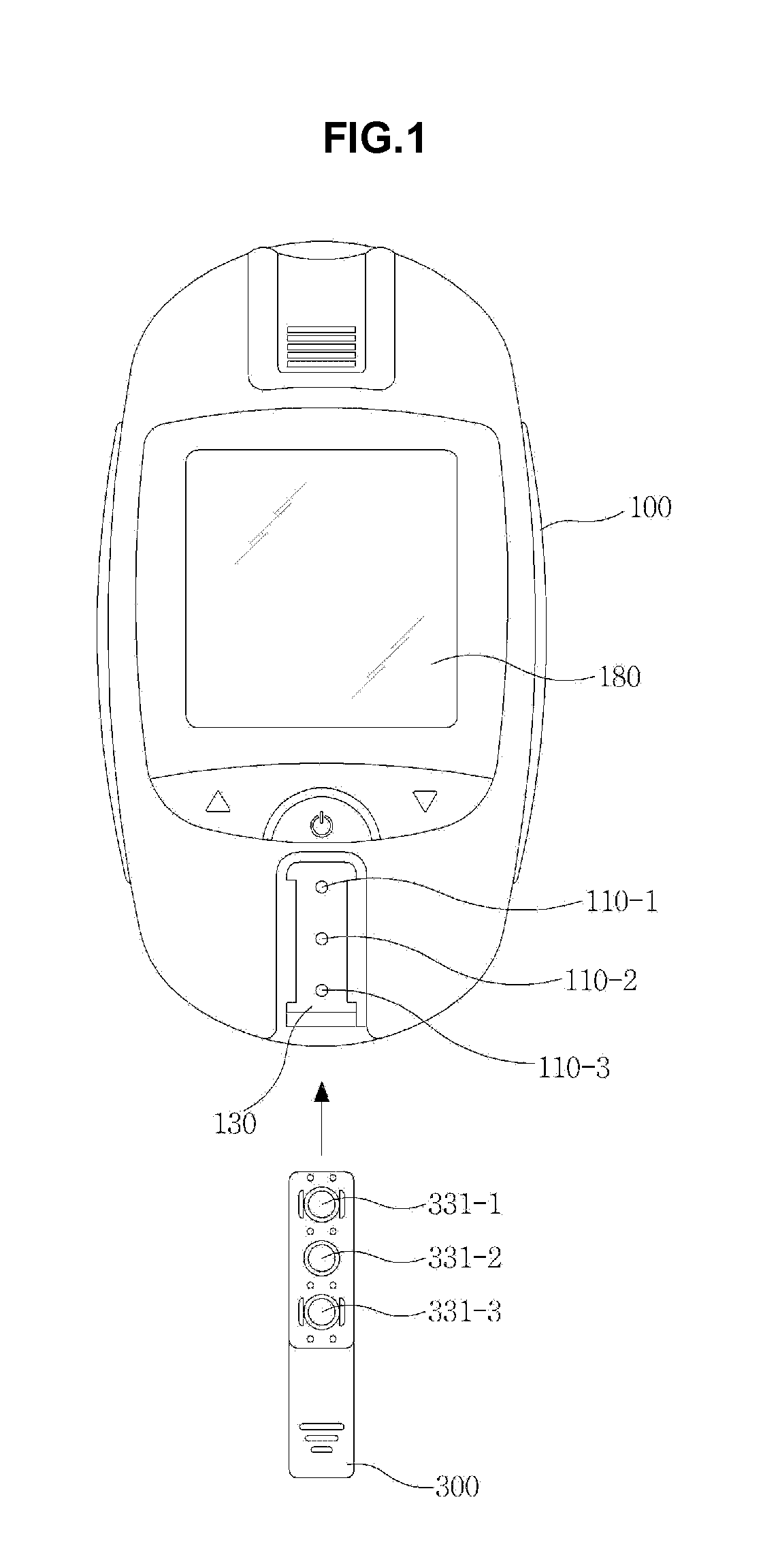 Test strip and method for measuring blood cholesterol level using the same