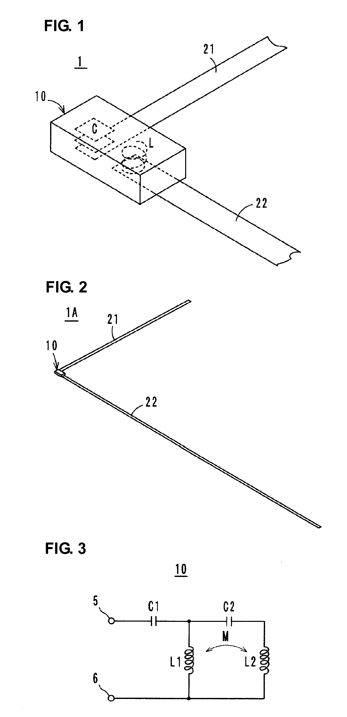 Antenna and radio IC device