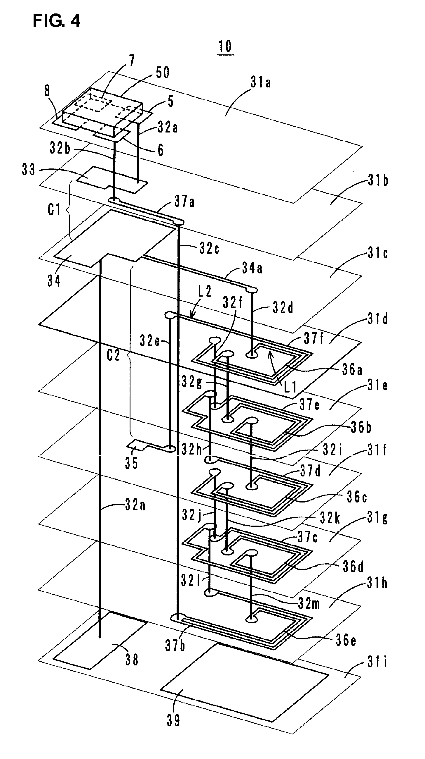 Antenna and radio IC device