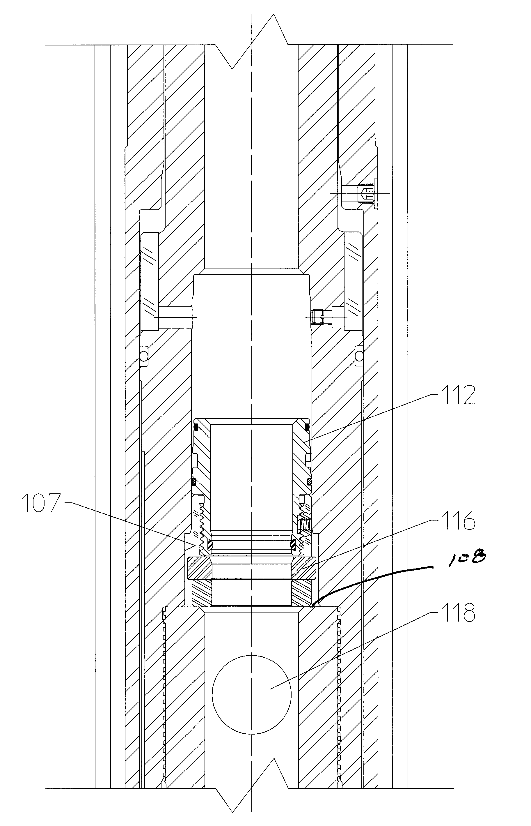 Downhole Tool with Hydraulic Closure Seat