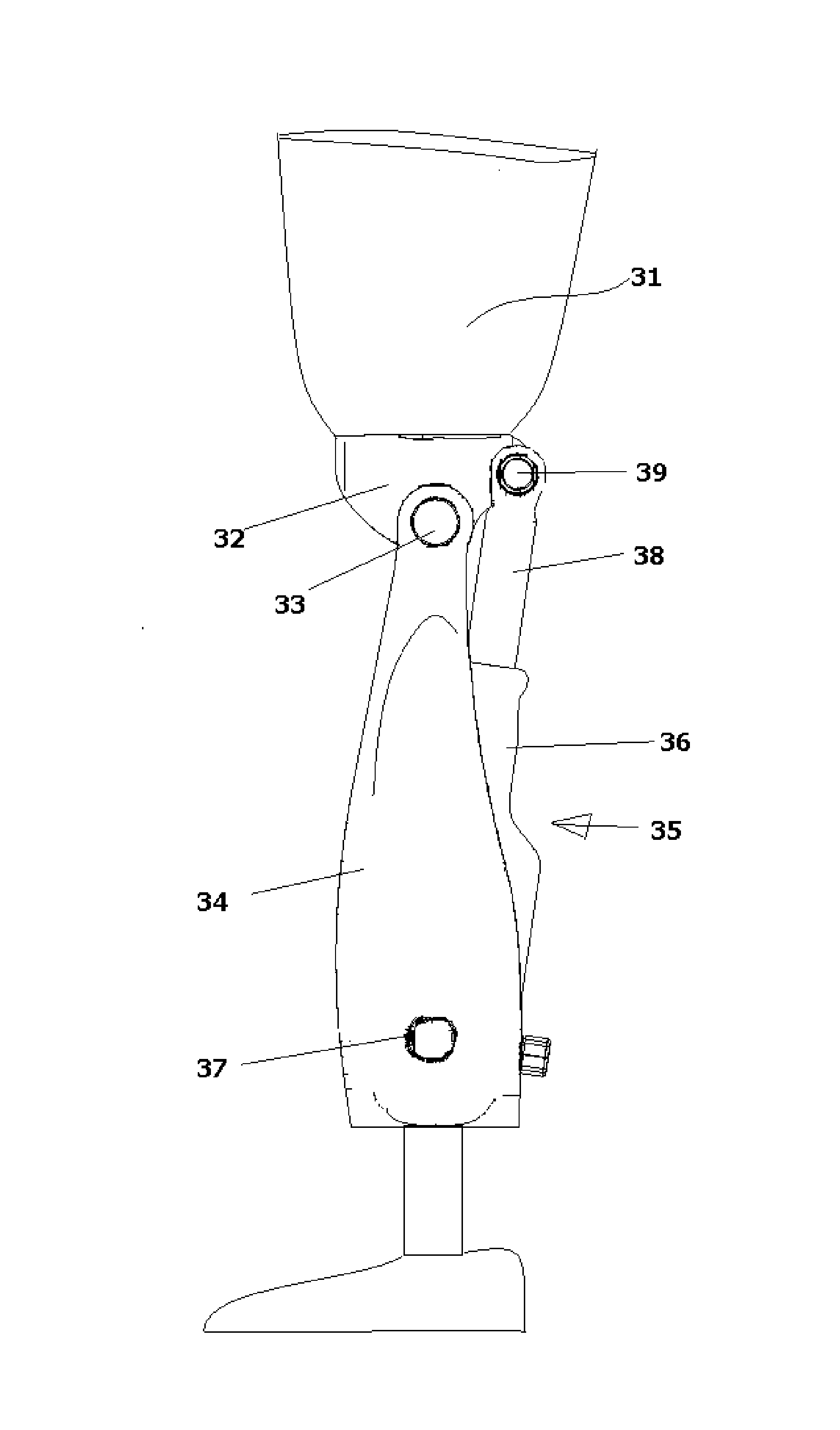 Hydrualic prosthetic joint