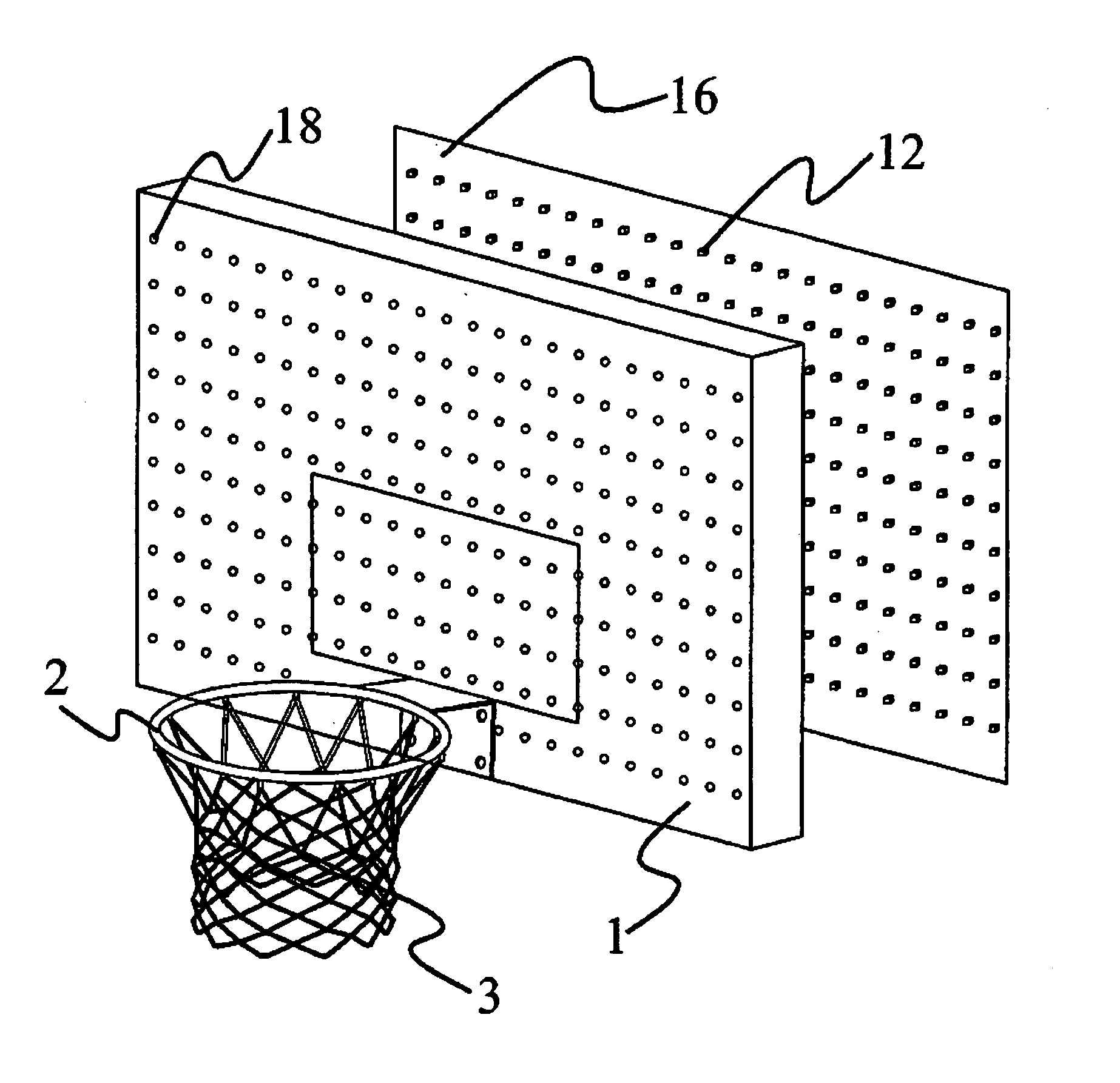 Sporting equipment with light emitting means