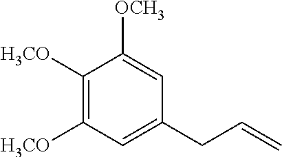 Synthesis of elemicin and topical analgesic compositions