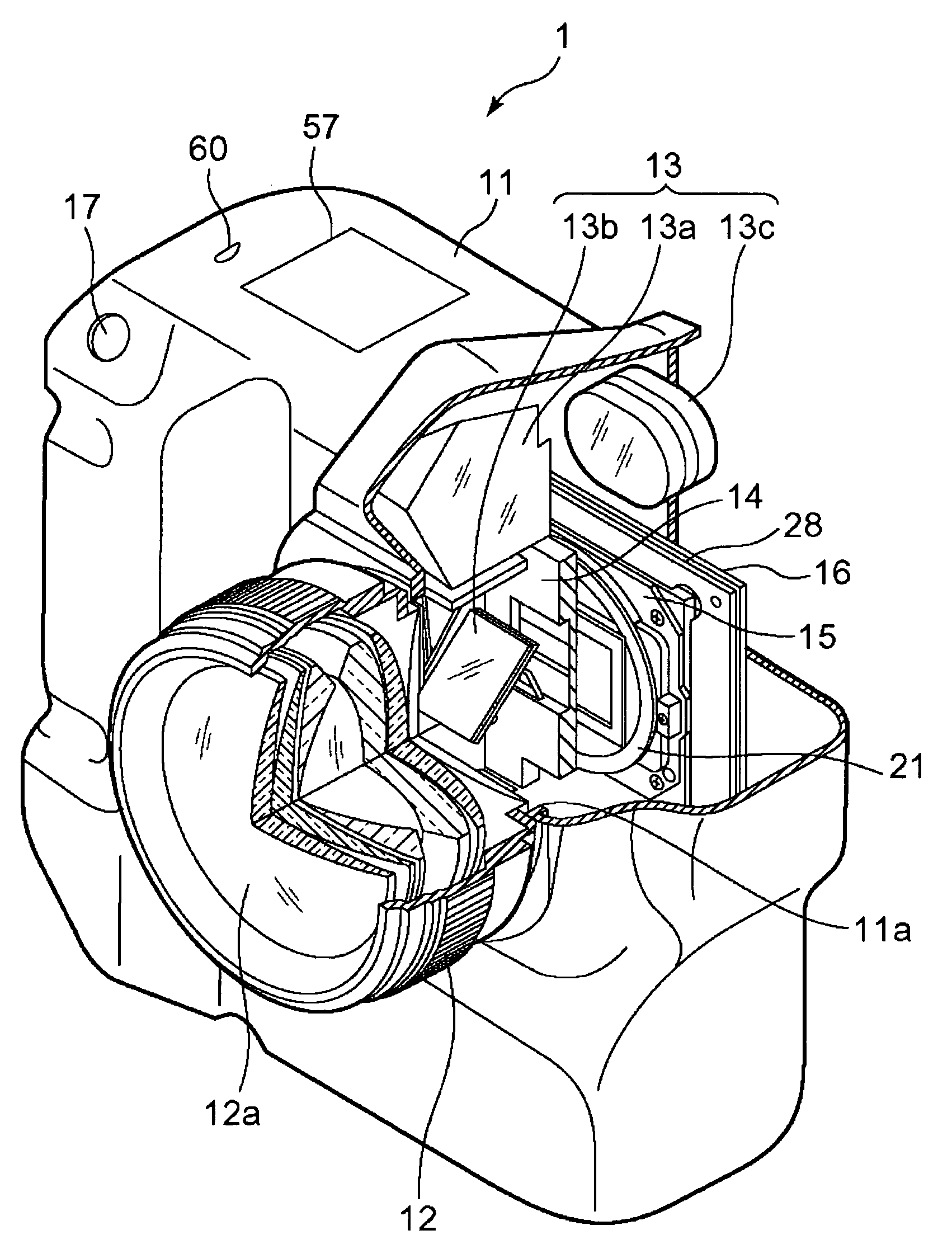 Electronic imaging device