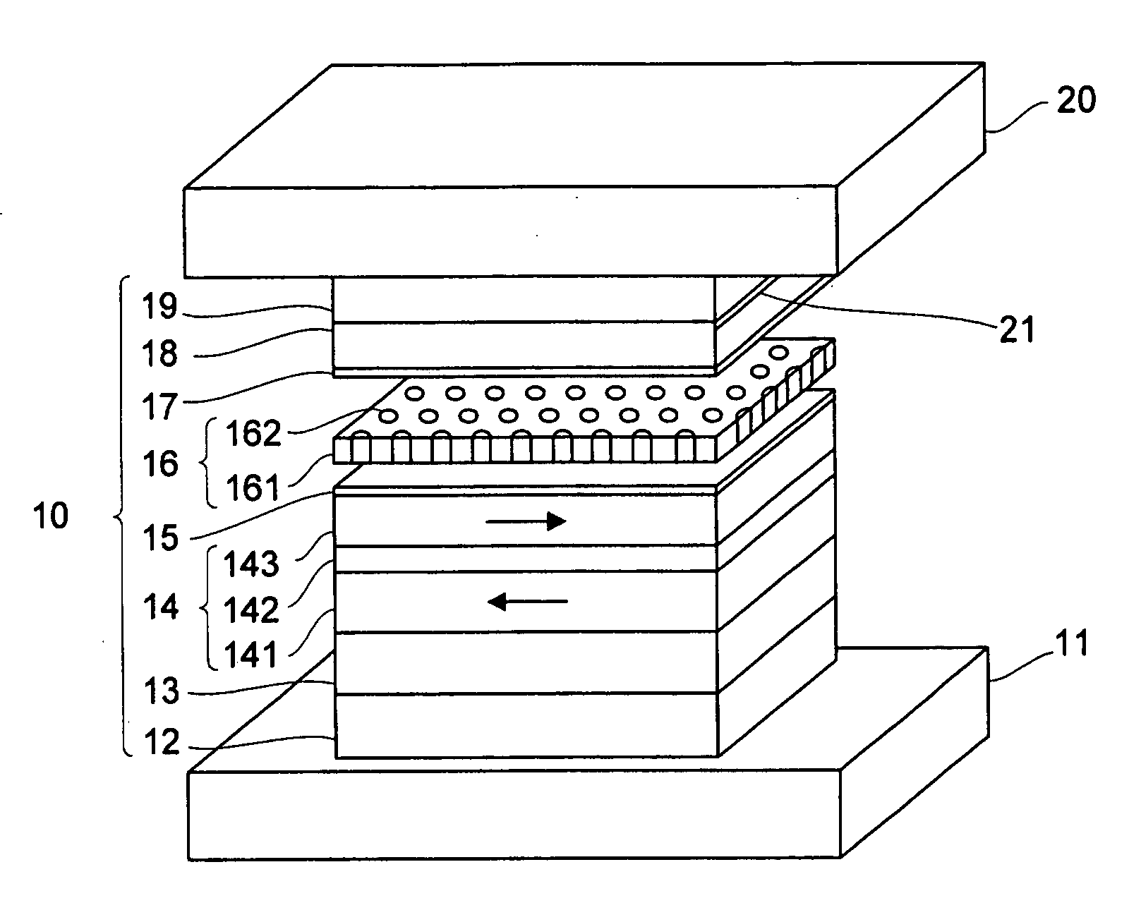 Method for manufacturing a magneto-resistance effect element, and magneto-resistance effect element