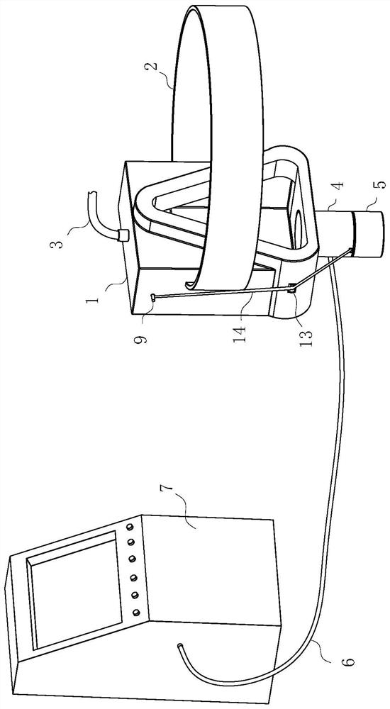 Internal medicine nursing diagnosis detection breathing device