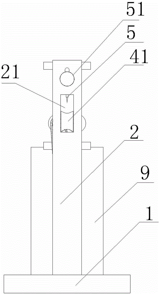 Waste cable recovering device