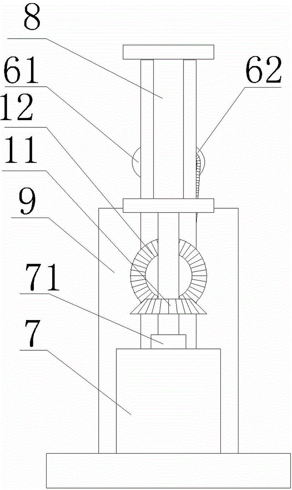 Waste cable recovering device