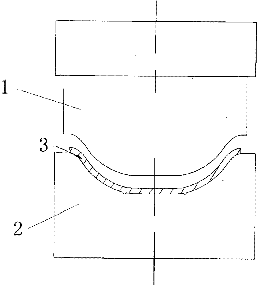 Manufacture process of bowl-shaped noble metal products and mold for manufacture process