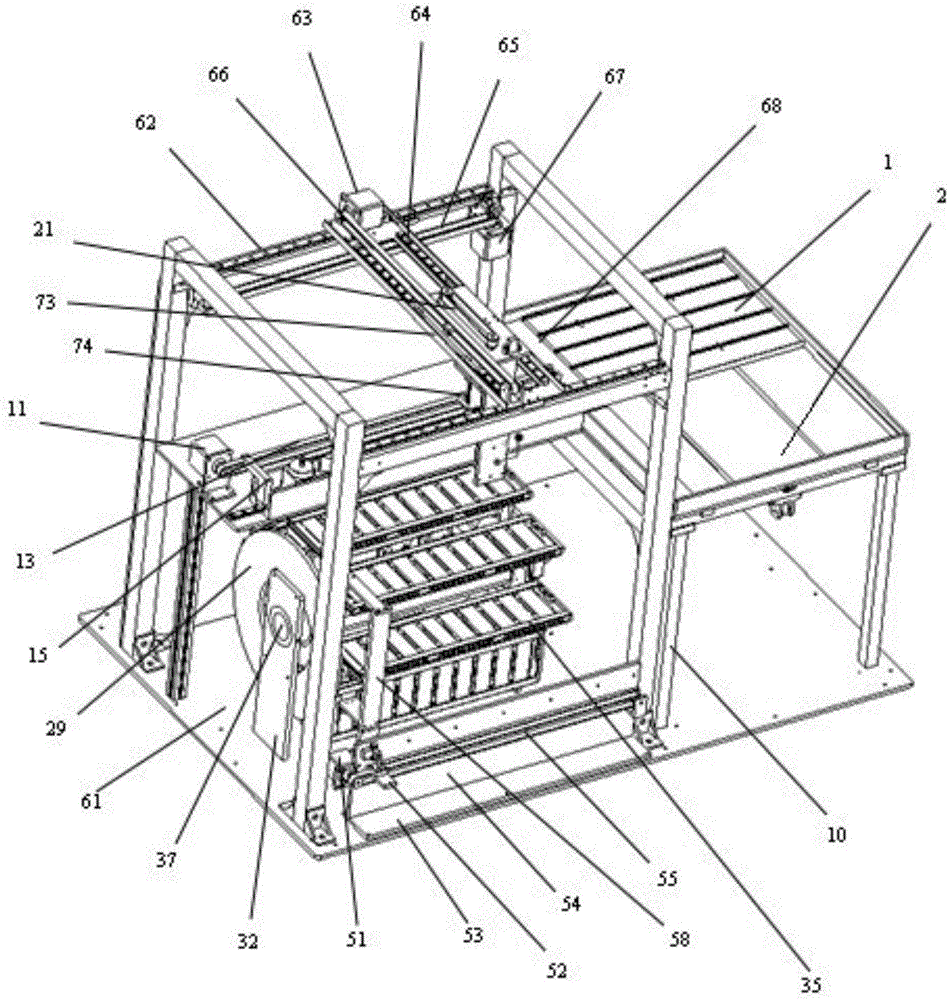 Full-automatic smearing and staining machine