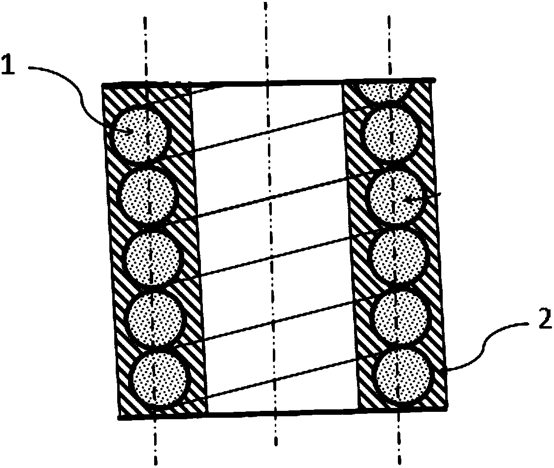 Temperature-controlled shape memory blocking agent and preparation method