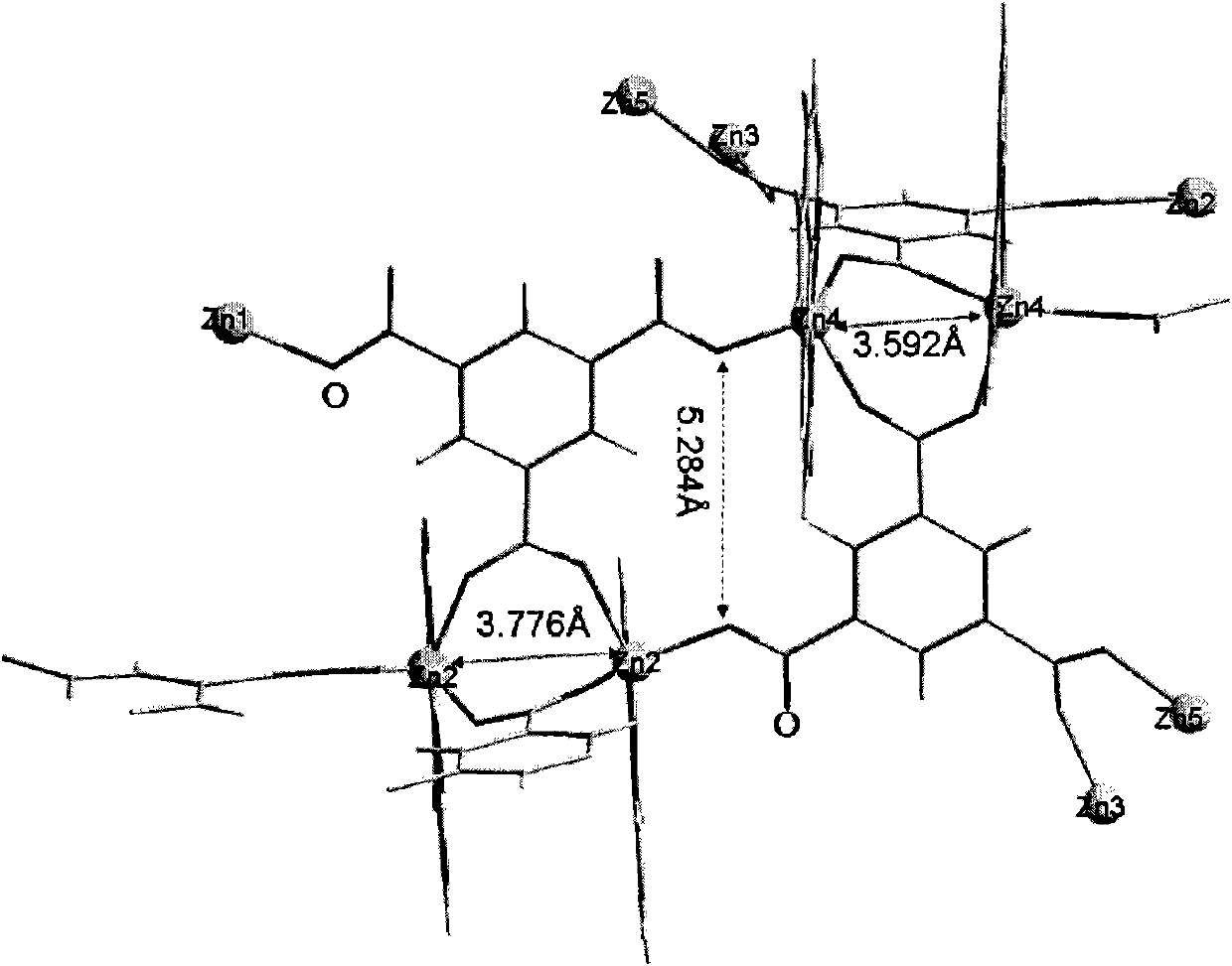 Luminous transition metal organic skeleton structure compound and preparation method thereof