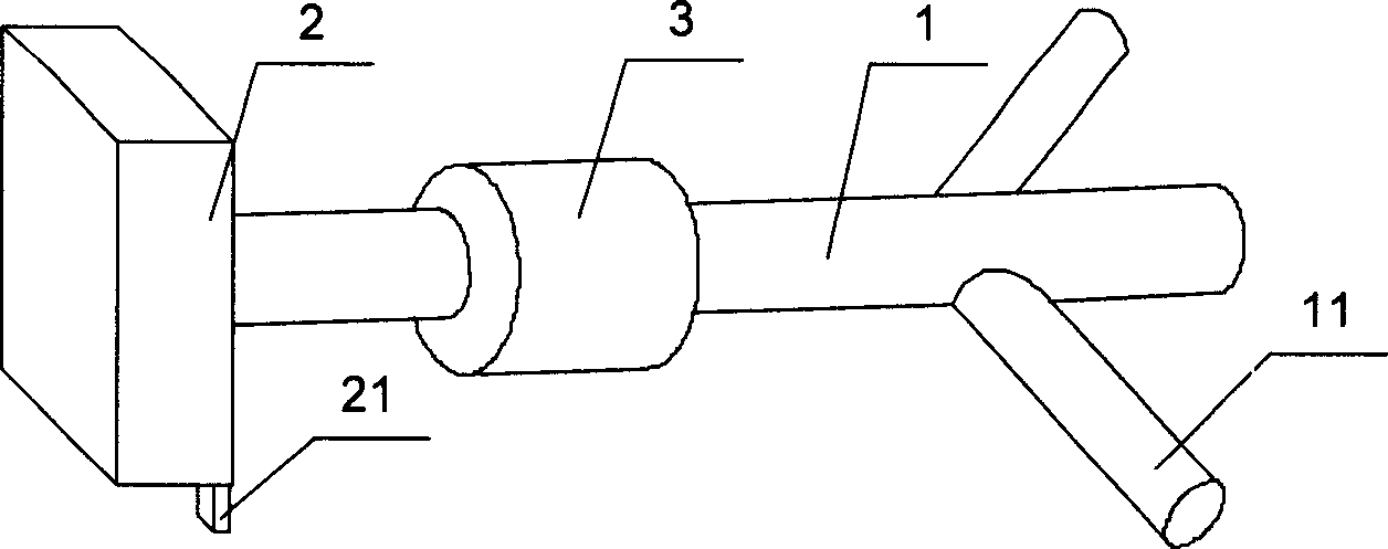 Slurry mixture material distributing device and method