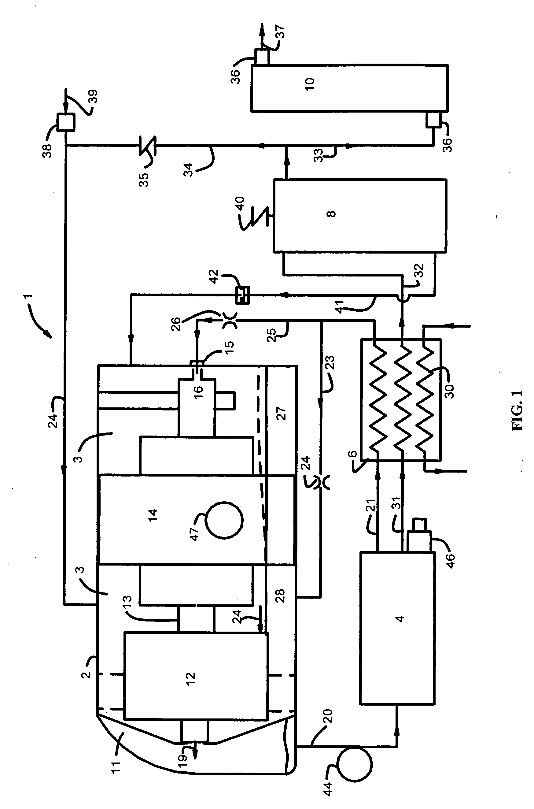 Compressor with oil bypass