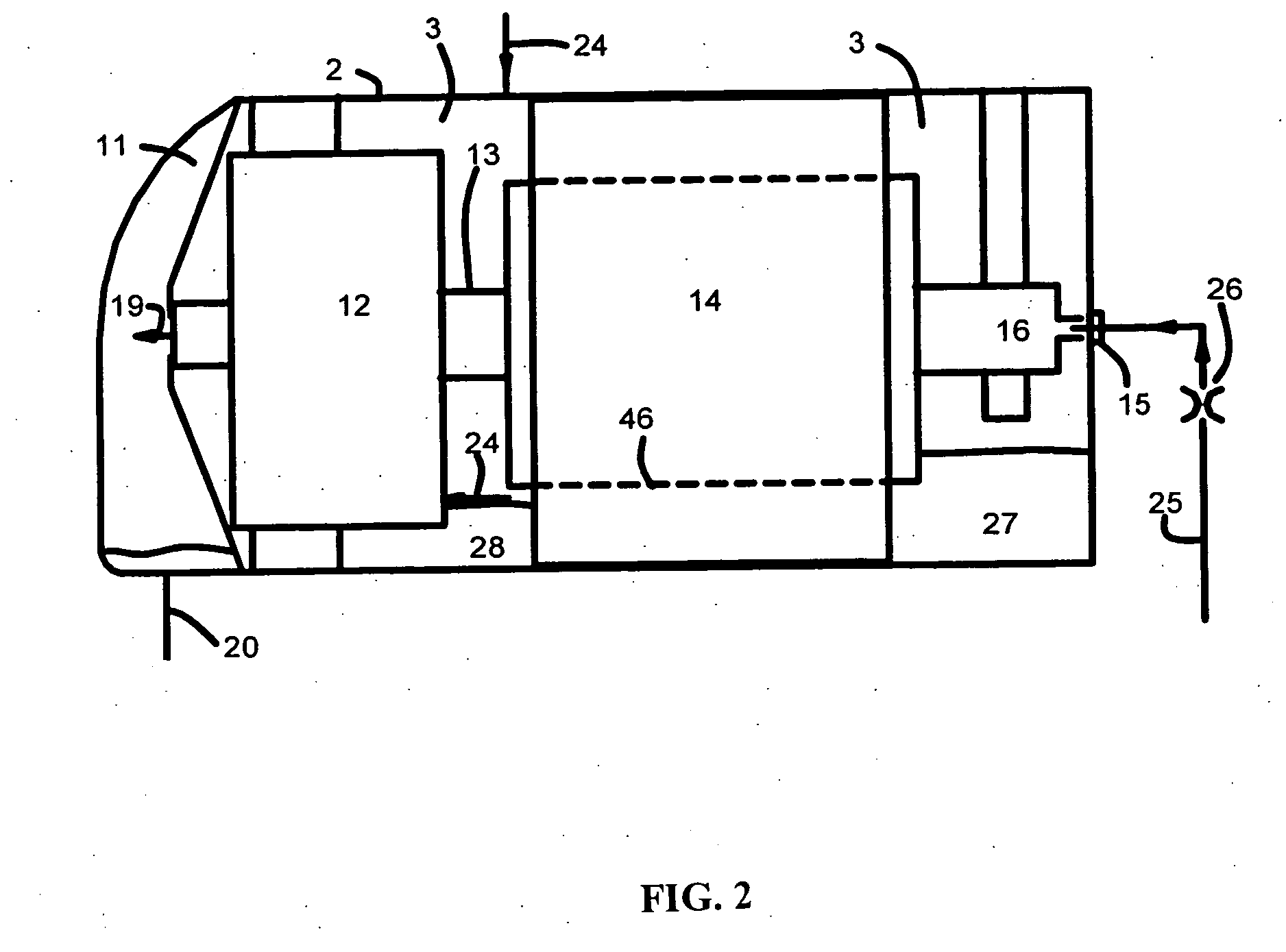 Compressor with oil bypass