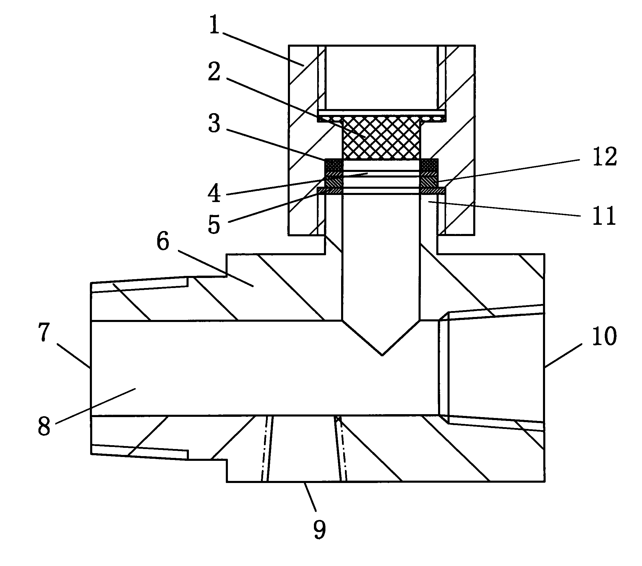 Integrated safety valve for high-pressure air long-tube semi-trailer